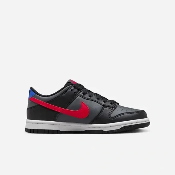 GS nike dunk low Black Racer Blue University Red - Picture 3 of 5